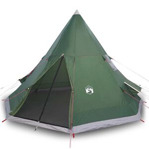 vidaXL 4 szem&eacute;lyes z&ouml;ld v&iacute;z&aacute;ll&oacute; tipi kempings&aacute;tor