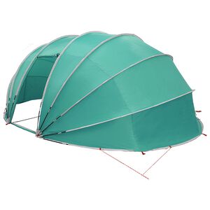vidaXL Medencet&aacute;bor D&oacute;m 538 x 440 x 204 cm Tengeri Z&ouml;ld