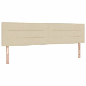 vidaXL Fejt&aacute;mla Kr&eacute;m 180 cm sz&ouml;vet