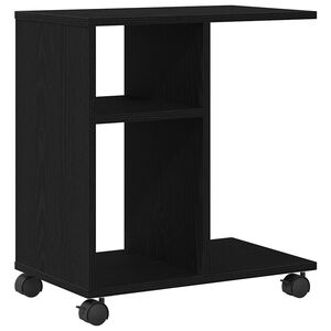 vidaXL Oldalasztal Musta tammi 50 x 30 x 55 cm Szerelt Fa