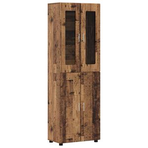 vidaXL Magasfi&uacute; FLORIN 60 x 35 x 182 cm &Ouml;reg fa Szerelt Fa