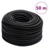 vidaXL fekete gumi &eacute;s PVC hibrid l&eacute;gt&ouml;mlő 0,6" 50 m