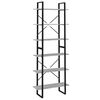 vidaXL sz&uuml;rke sonoma sz&iacute;nű szerelt fa magasszekr&eacute;ny 80 x 30 x 210 cm