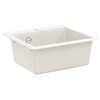 vidaXL Mosogat&oacute; Feh&eacute;r 470 x 440 mm Gr&aacute;nit