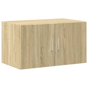 vidaXL sonoma t&ouml;lgy sz&iacute;nű szerelt fa faliszekr&eacute;ny 70 x 42,5 x 40 cm