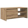 vidaXL Doh&aacute;nyz&oacute;asztal K&eacute;zműves T&ouml;lgy 102 x 50 x 45 cm Szerelt fa