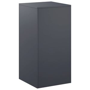 vidaXL N&ouml;v&eacute;ny&aacute;llv&aacute;ny Antracitsz&uuml;rke 40 x 40 x 80 cm Rozsdamentes Ac&eacute;l