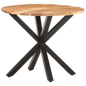 vidaXL t&ouml;m&ouml;r ak&aacute;cfa kisasztal 68 x 68 x 56 cm