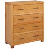 vidaXL Cabinet fi&oacute;kkal t&aacute;rol&oacute;val Barna 80 x 35 x 95 cm T&ouml;m&ouml;r T&ouml;lgyfa