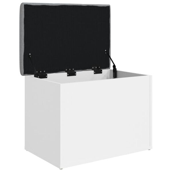 vidaXL feh&eacute;r, r&eacute;tegelt fa t&aacute;rol&oacute;pad 62 x 42 x 45 cm