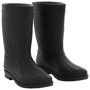 vidaXL Esőbakancs PVC M&eacute;ret 44 Fekete