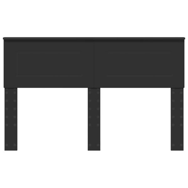 vidaXL Fejt&aacute;mla Fekete t&ouml;lgy 150 cm Faanyag