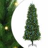 vidaXL Kar&aacute;csonyfa 300 LED-del &aacute;llv&aacute;nnyal Z&ouml;ld 240 cm PE
