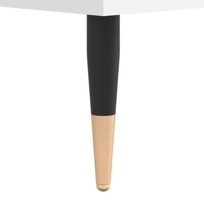 vidaXL fehér szerelt fa dohányzóasztal 90x49x45 cm