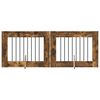 vidaXL Kutyaker&iacute;t&eacute;s &aacute;llv&aacute;nyokkal 2 pcs F&uuml;st&ouml;s T&ouml;lgy 80 x 60 cm