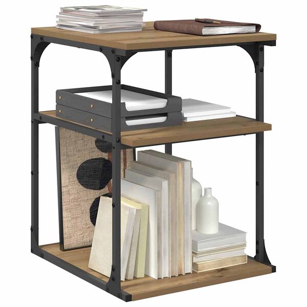 vidaXL Nyomtat&oacute;&aacute;llv&aacute;ny Artisan t&ouml;lgy 43 x 48 x 64 cm Faanyag