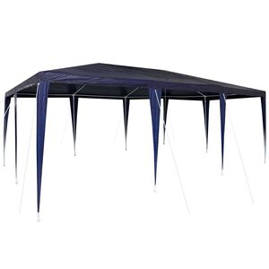 vidaXL Partys&aacute;tor K&eacute;k 600 x 400 x 266 cm Poli&eacute;szter &eacute;s Ac&eacute;l
