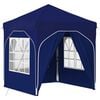 vidaXL Parti s&aacute;tor 192 x 192 x 245 cm K&eacute;k 210D Oxford ez&uuml;st bevonattal