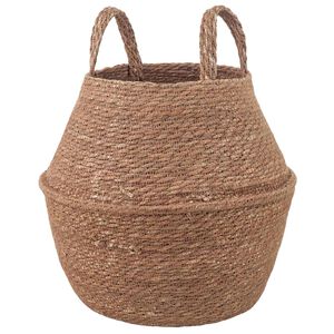 vidaXL K&eacute;zi n&ouml;v&eacute;nyed&eacute;ny Term&eacute;szetes &Oslash; 22 x 20 cm 100% Tengeri fű