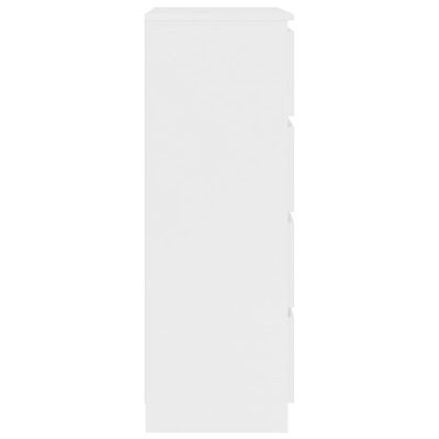 vidaXL fehér szerelt fa tálalószekrény 60 x 35 x 98,5 cm