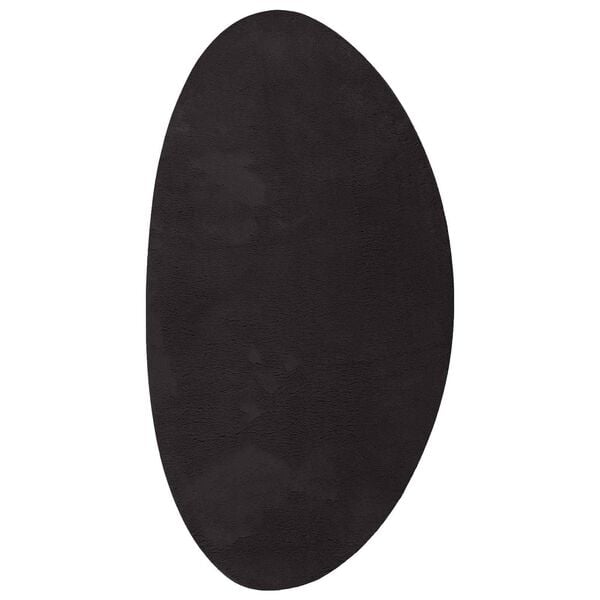 vidaXL Szőnyeg HUARTE Fekete 80 x 150 cm Poli&eacute;szter