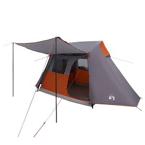vidaXL Alag&uacute;t s&aacute;tor Sz&uuml;rke &eacute;s narancs 475 x 220 x 192 cm
