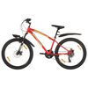 vidaXL 21 sebess&eacute;ges piros mountain bike 26 h&uuml;velykes ker&eacute;kkel 36 cm