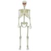 vidaXL Halloween Csontv&aacute;z Feh&eacute;r 155 x 38,5 cm Polipropil&eacute;n