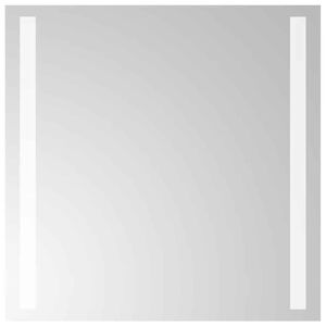 vidaXL LED-es f&uuml;rdőszobat&uuml;k&ouml;r 40x40 cm