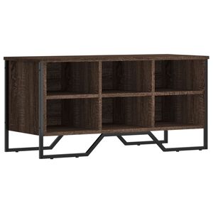 vidaXL barna t&ouml;lgy sz&iacute;nű szerelt fa cipőszekr&eacute;ny 90 x 38 x 45,5 cm