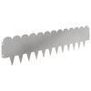 vidaXL Fűszeg&eacute;lyez&eacute;s 20 pcs 103 x 25 cm Ac&eacute;l Ez&uuml;st