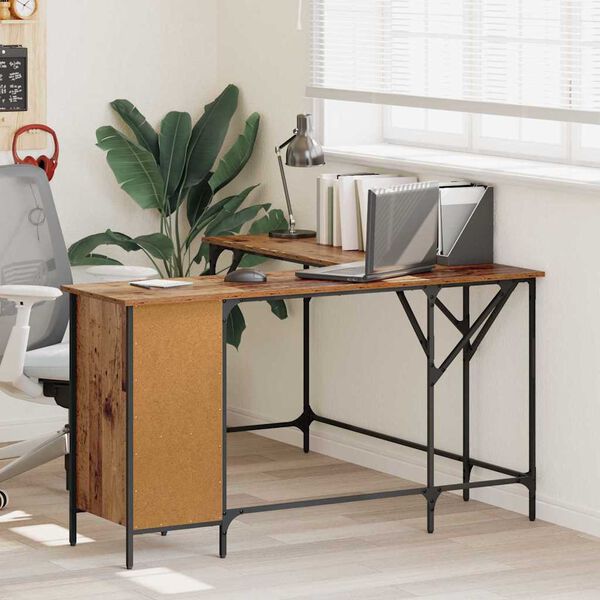 vidaXL Asztal &Ouml;reg fa 141 x 141 x 75 cm Faanyag