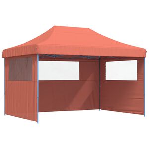 vidaXL Partys&aacute;tor 279 x 410 x 315 cm Terrakotta Oxford Sz&ouml;vet