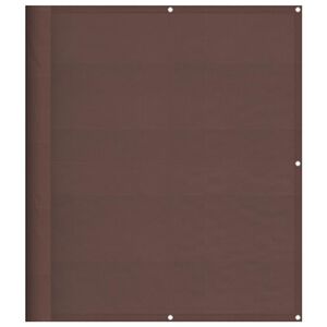 vidaXL barna 100% oxford poli&eacute;szter erk&eacute;lyparav&aacute;n 120 x 700 cm