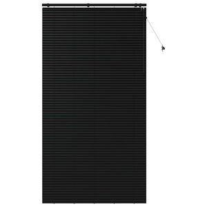 vidaXL Zsaluzia Fekete 140 x 250 cm 35 mm Massz&iacute;v Paulownia fa