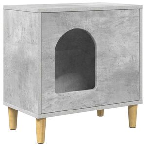 vidaXL Macska H&aacute;z Beton 51 x 30 x 52 cm Faanyag