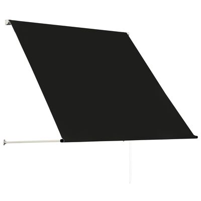vidaXL feltekerhető antracitszürke napellenző 150 x 150 cm