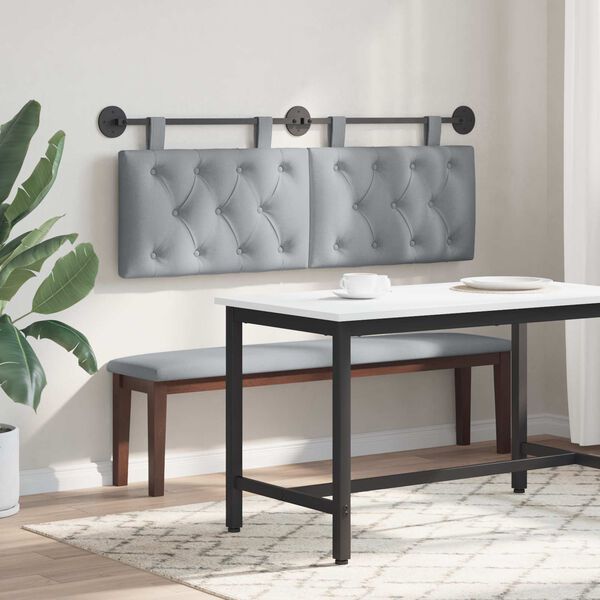 vidaXL Fali Fejt&aacute;mla Vil&aacute;gossz&uuml;rke 130 x 55 x 7 cm sz&ouml;vet