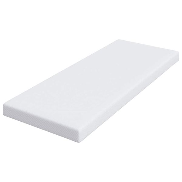 vidaXL Matrac topper Feh&eacute;r 80 x 200 cm Jacquard Sz&ouml;vet