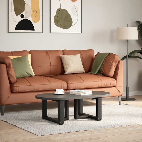 vidaXL 2 db fekete, T-alak&uacute; ac&eacute;l doh&aacute;nyz&oacute;asztal l&aacute;b 40x25x(30-31) cm