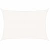 vidaXL feh&eacute;r HDPE napvitorla 160 g/m&sup2; 2,5 x 3,5 m