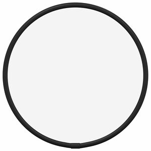 vidaXL fekete falit&uuml;k&ouml;r &Oslash; 20 cm Kerek