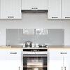 vidaXL Konyhai splashback 2 pcs Vil&aacute;gossz&uuml;rke 70 x 40 cm edzett &uuml;veg