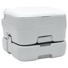vidaXL Kemping WC Sz&uuml;rke &eacute;s Feh&eacute;r 41,5 x 36,5 x 42 cm Polietil&eacute;n