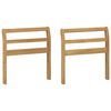vidaXL Kart&aacute;masz modul 2 pcs Feh&eacute;r 58,5 x 8,5 x 60 cm T&ouml;m&ouml;r Ak&aacute;cfa