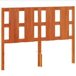 vidaXL viaszbarna t&ouml;m&ouml;r fenyőfa fejt&aacute;mla 135 cm