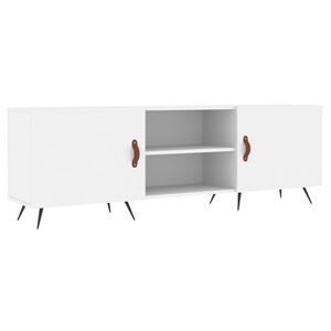 vidaXL feh&eacute;r szerelt fa TV-szekr&eacute;ny 150 x 30 x 50 cm