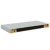 vidaXL 4 db betonsz&uuml;rke MDF lebegő fali polc 50 x 23 x 3,8 cm