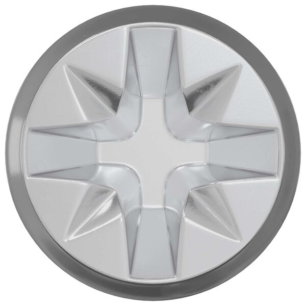 vidaXL Kamera z&aacute;r csavar 12 pcs Ez&uuml;st &eacute;s Fekete M6 x 40 mm F&eacute;m