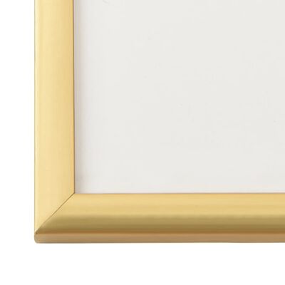 vidaXL 5 db aranyszínű MDF fali/asztali fényképkeret 59,4 x 84 cm